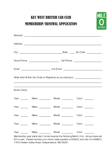 ClubMembershipApplication